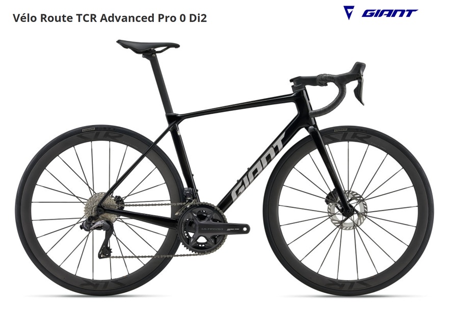 Giant TCR Advanced Pro 0 Di2 road bike rental in Alpe d&rsquo;Huez