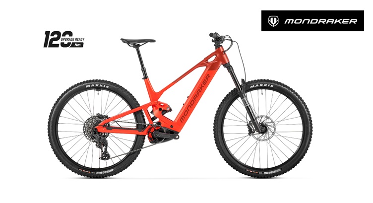 Mondraker Scree S 2026 full-suspension electric mountain bike rental in Alpe d&rsquo;Huez